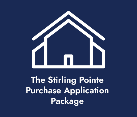 The Stirling Pointe HOA Purchase Application Package